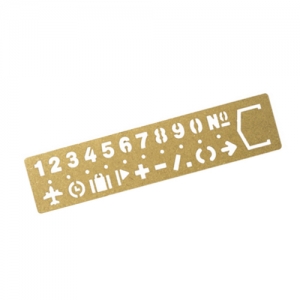 MD Brass Bookmark_Number