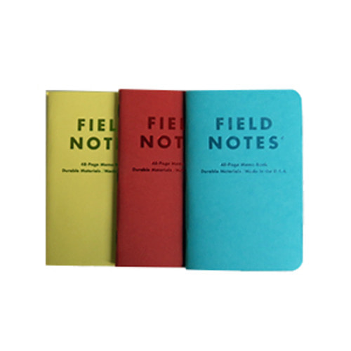 FN_Field notes Sweet tooth notebook 3pack